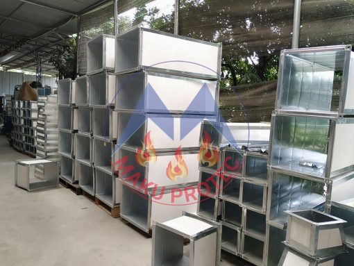 Ống gió chống cháy đầy đủ kiểm định EI